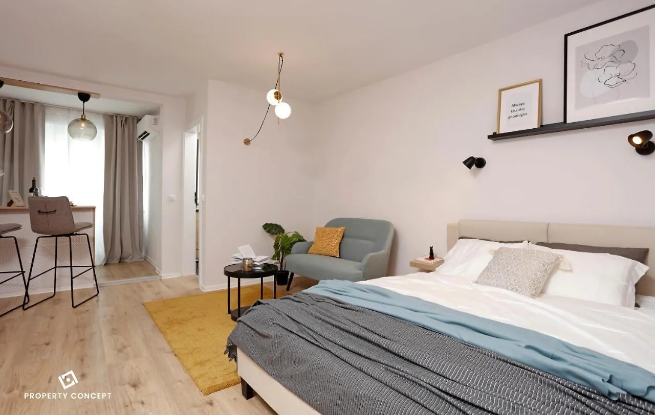 Brand New Lovely Studio Near Metro Station Bukurešť